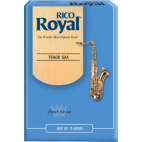 Rico Royal Tenor Saxophone Reed, Strength 3, Box of 10 