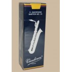 Vandoren Traditional Baritone Saxophone Reed, Strength 2.5, Box of 5 