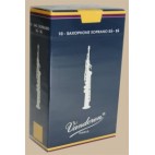 Vandoren Traditional Soprano Saxophone Reed, Strength 2.5, Box of 10