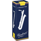 Vandoren Traditional Bass Saxophone Reed, Strength 3, Box of 5