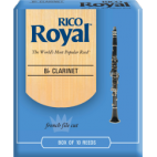 Rico Royal Bb Clarinet Reed, Strength 2, Box of 10 