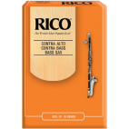 D'Addario Orange Contrabass Clarinet Reed Strength 3, Box of 10