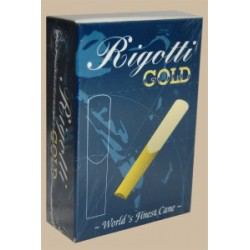 Rigotti Gold Classic Alto Saxophone Reed, Strength 2, Box of 10 