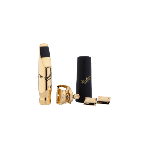 Vandoren V16 T8 S Kit for Tenor Saxophone (Mouthpiece, Optimum Ligature and 3 Pressure Plates)