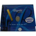Rigotti Gold Classic Alto Saxophone Reed, Strength 3.5, Box of 3