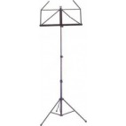 Collapsible Black Music Stand in 3 parts with Nomad Cover