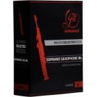 Gonzalez Classic Soprano Saxophone Reed, Strength 2.5, Box of 10 
