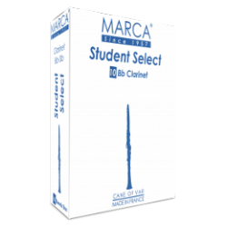 Marca Student Cut Bb Clarinet Reed select Strength 1.5, Box of 10