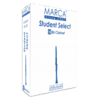 Marca Student Cut Bb Clarinet Reed select Strength 2.5, Box of 10
