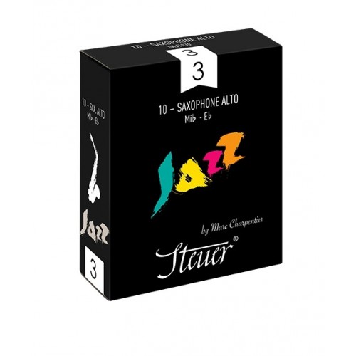 Steuer Jazz Alto Saxophone Reed Strength 2, Box of 10 