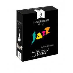 Steuer Jazz Alto Saxophone Reed Strength 2.5, Box of 10 