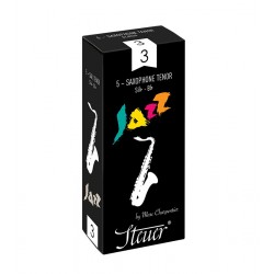 Steuer Jazz Tenor Saxophone Reed Strength 2.5, Box of 5 