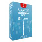 Marca Excel Bb Clarinet Reed, Strength 3.5, Box of 10 