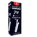 Marca Jazz Baritone Saxophone Reed 1.5, Box of 5