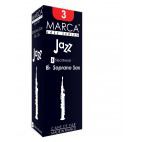 Marca Jazz Soprano Saxophone Reed, Strength 2, Box of 5