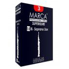 Marca Superieure Soprano Saxophone Reed, Strength 4, Box of 10