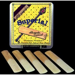 Alexander Superial Soprano Saxophone Reed Strength 4, Box of 10