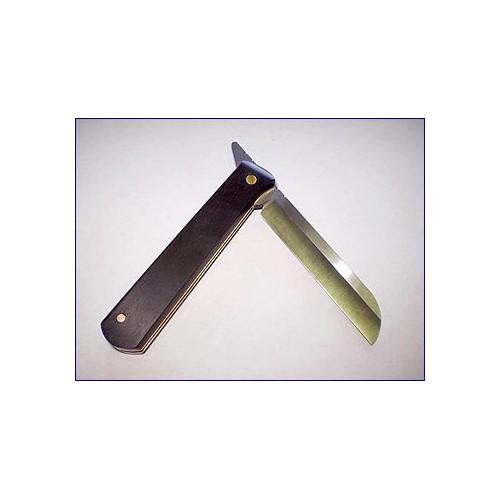 Rigotti Double Blade Carbon Steel Knife, Folding Razor Style