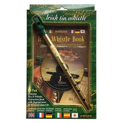 Waltons Irish Flute Pack in D with Introduction Book & CD