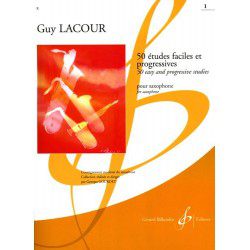 Billaudot “50 études faciles and progressives” - G. Lacour, Volume 1