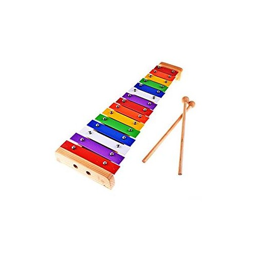 Kid's 15-Note Xylophones, Colour Coded