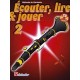 Clarinet Learning Book "Écouter, Lire et Jouer" - De Haske, Volume 2 + CD (French)