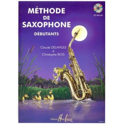 Beginner's Saxophone Learning Book - Delangle, Volume 1 + CD (French)
