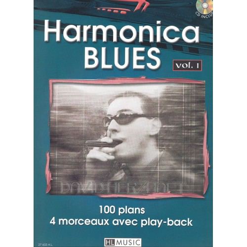 "Harmonica Blues" - D. Herzhaft, Volume 1 + CD