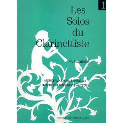 "Les Solos Du Clarinettiste" - Y. Didier, Volume 1