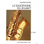 Saxophone Study Book "Saxophone en Jouant" - J.M. Londeix, Volume 4 (French)