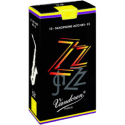 Vandoren ZZ Alto Saxophone Reed, Strength 4, Box of 10 