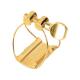Brancher Gold Baritone Saxophone Ligature for Metal Mouthpiece