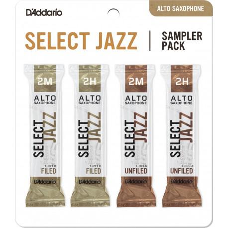 Anche Saxophone Baryton "Reed Sampler" Rico D'Addario Select Jazz force3
