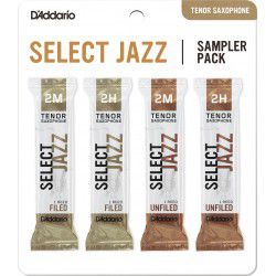 Anche Saxophone Baryton "Reed Sampler" Rico D'Addario Select Jazz force3