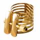 Ligature Saxophone Alto et Tenor Rovner PLATINUM GOLD PG-1RL
