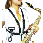 Alto/Tenor Saxophone Strap with Plastic Snap for Women