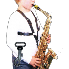 Alto/Tenor Saxophone Strap with Plastic Snap for Kids