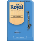 Rico Royal Bass Clarinet Reed, Strength 2.5, Box of 10