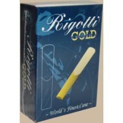 Rigotti Gold Classic Bass Clarinet Reed, Strength 3.5, Box of 10 
