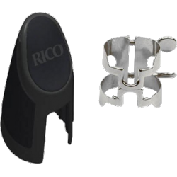 Rico Silver Plated Eb Clarinet 4-Point H-Ligature 
