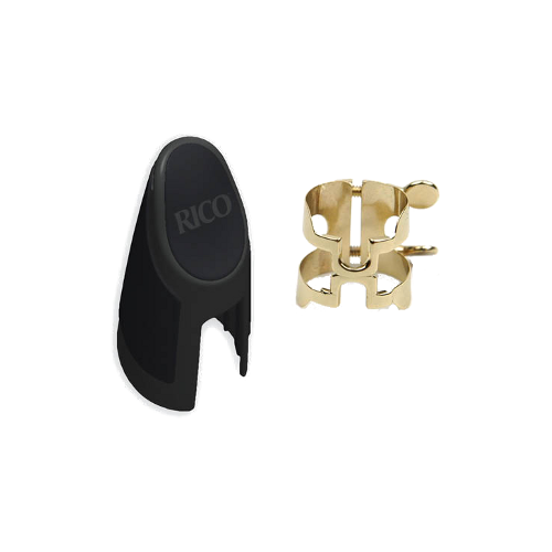 Rico Gold Plated Tenor Saxophone 4-Point H-Ligature 