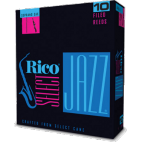 D’Addario Select Jazz Soprano Saxophone Reed, Strength 3, Filed (Hard), Box of 10