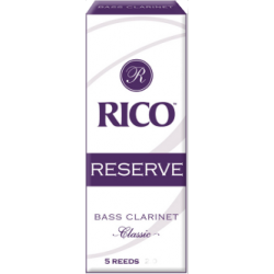 D'Addario Reserve Bass Clarinet Reed, Strength 4, Box of 5 
