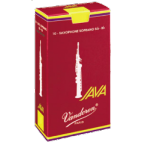 Vandoren Java Red Soprano Saxophone Reed, Strength 3.5, Box of 10 