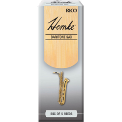 Rico Hemke Premium Baritone Saxophone Reed, Strength 3.5, Box of 5 