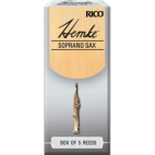 Rico Hemke Premium Soprano Saxophone Reed, Strength 2.5, Box of 5 
