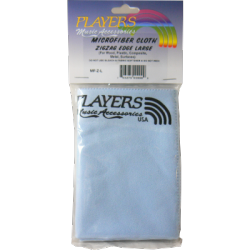 Players Microfibre Cleaning Cloth for Wood, Metal and Plastic Instruments